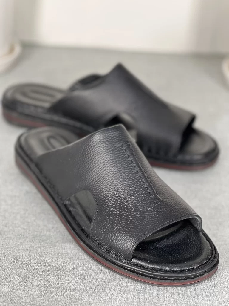 صندل چرم طبیعی مردانه