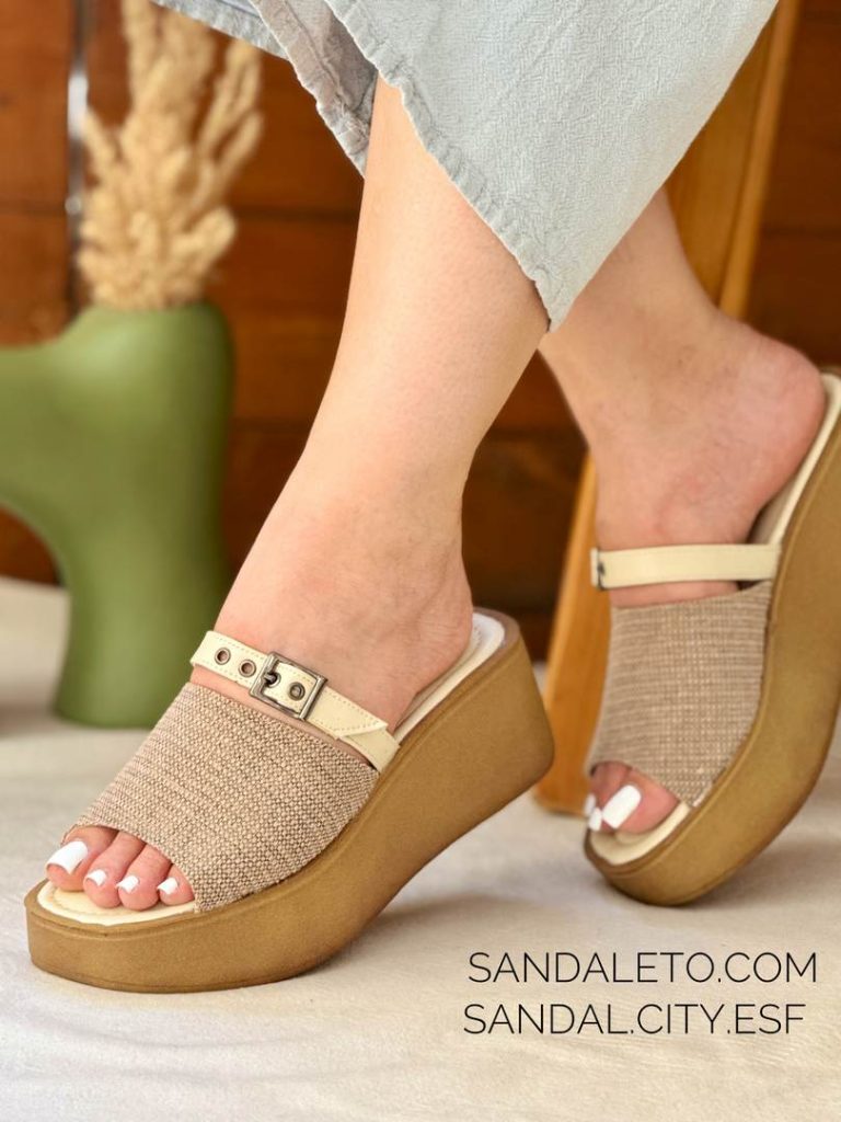 صندل لژ دار آذین کنفی