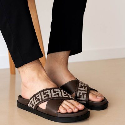 دمپایی مردانه فندی